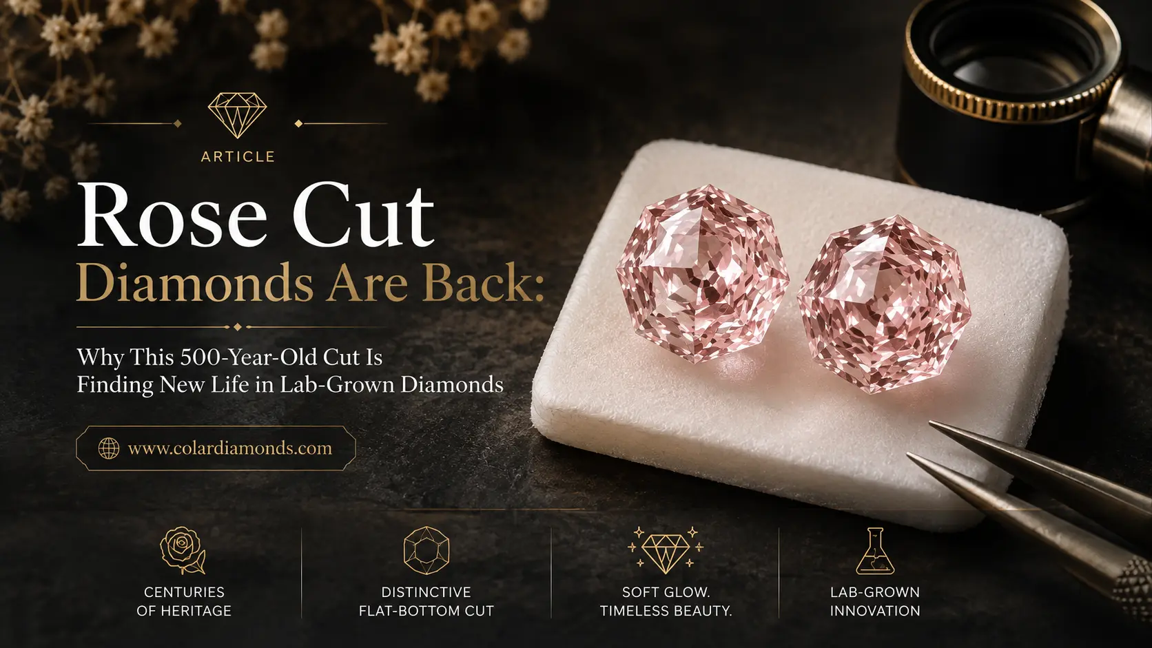 Rose Cut Diamonds Are Back: Why This Centuries-Old Cut Is Finding New Life in Lab-Grown Diamonds