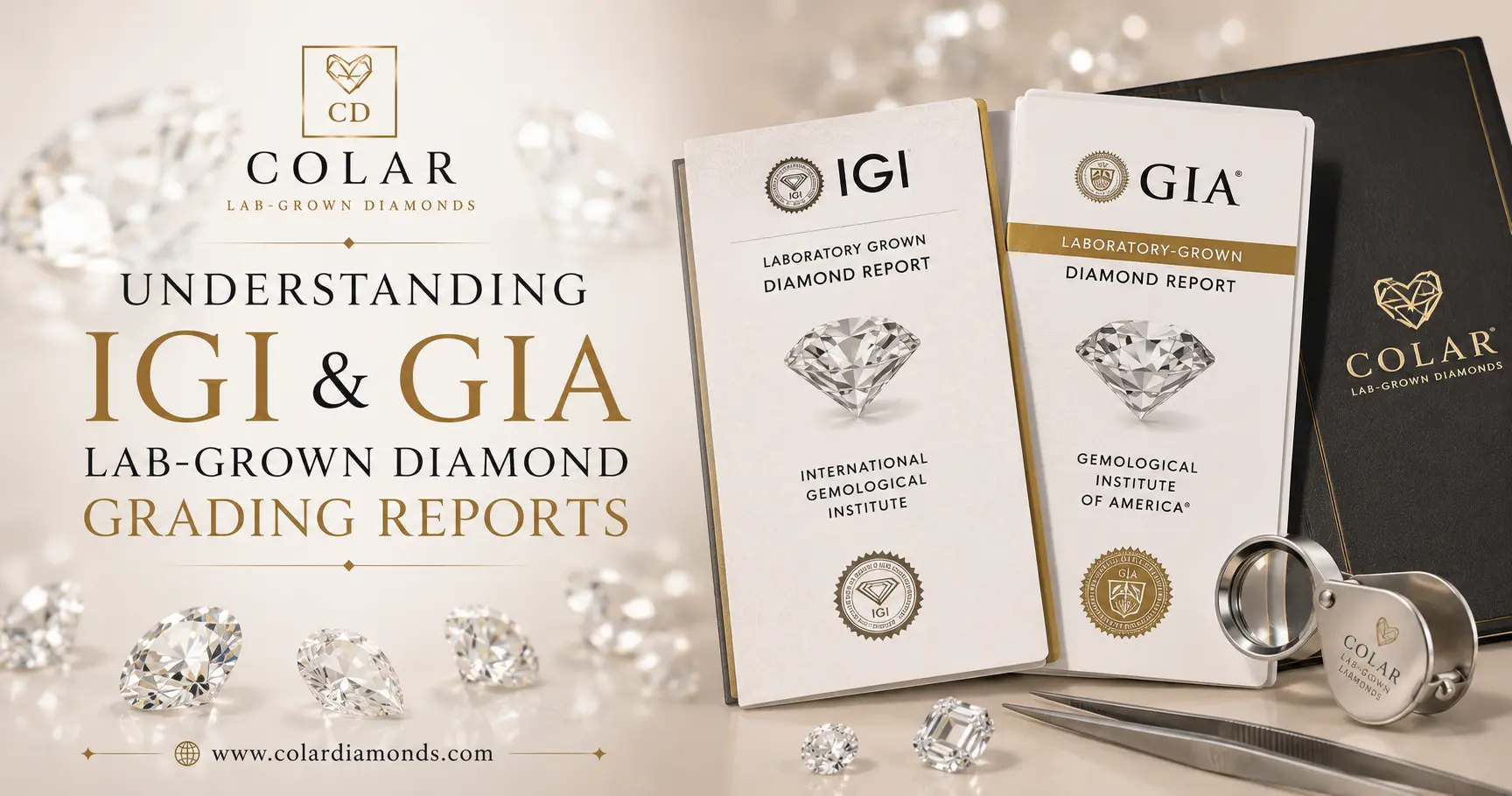 Understanding IGI & GIA Lab-Grown Diamond Grading Reports